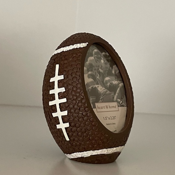 Football Shaped Picture Frame - Picture 2 of 2